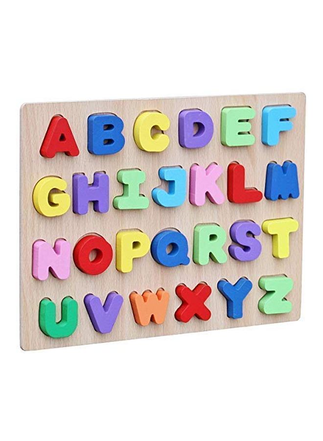 Wooden Alphabets Puzzle Toy 121424 - Image 1